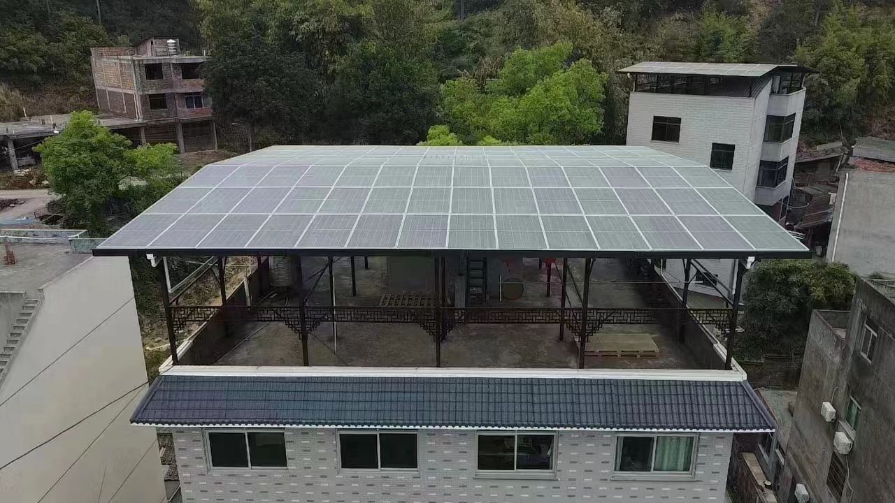 福州15kw+10kwh自建别墅家庭光伏储能系统